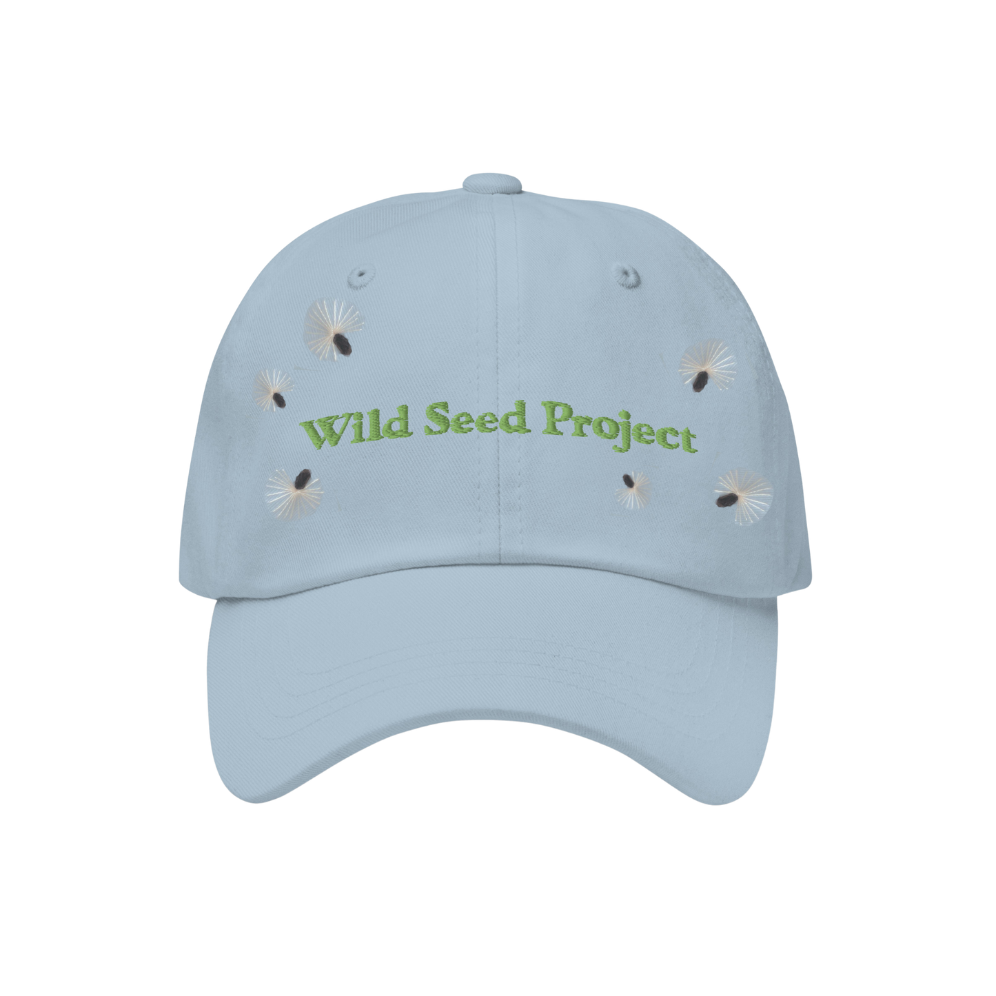 Milkweed Seed Embroidered Hat